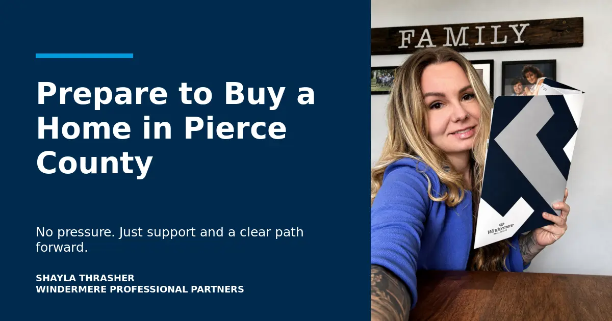 Shayla Thrasher helping Pierce County buyers prepare for homeownership